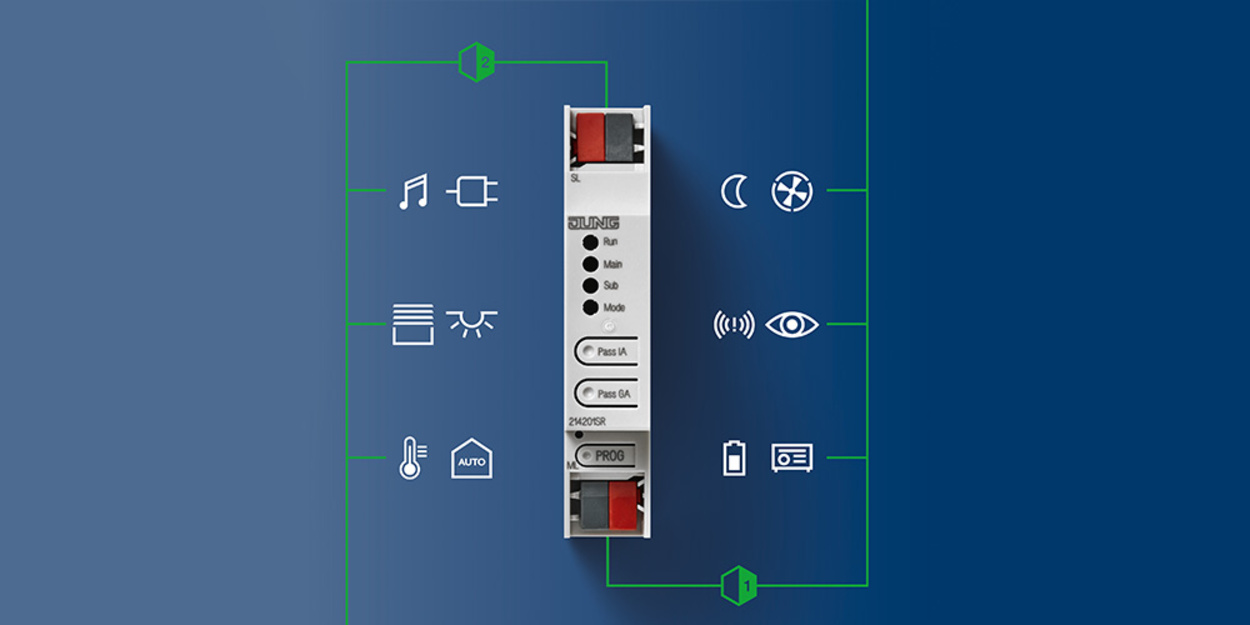 KNX Bereichs- und Linienkoppler bei Stefan Kiessling Elektrotechnik in Münchberg